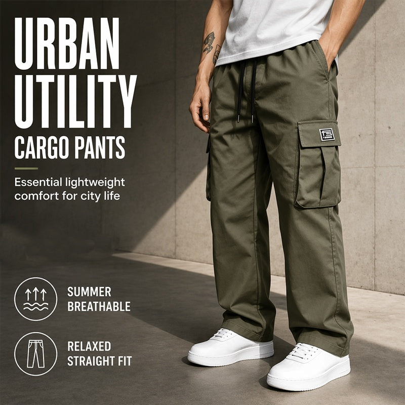 Carry More Instantly! No-Bulk Breathable Cargo Pants