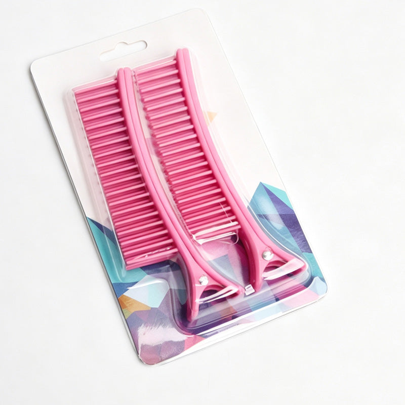 Section Hair Instantly! No-Slip Salon-Grade Comb Clips