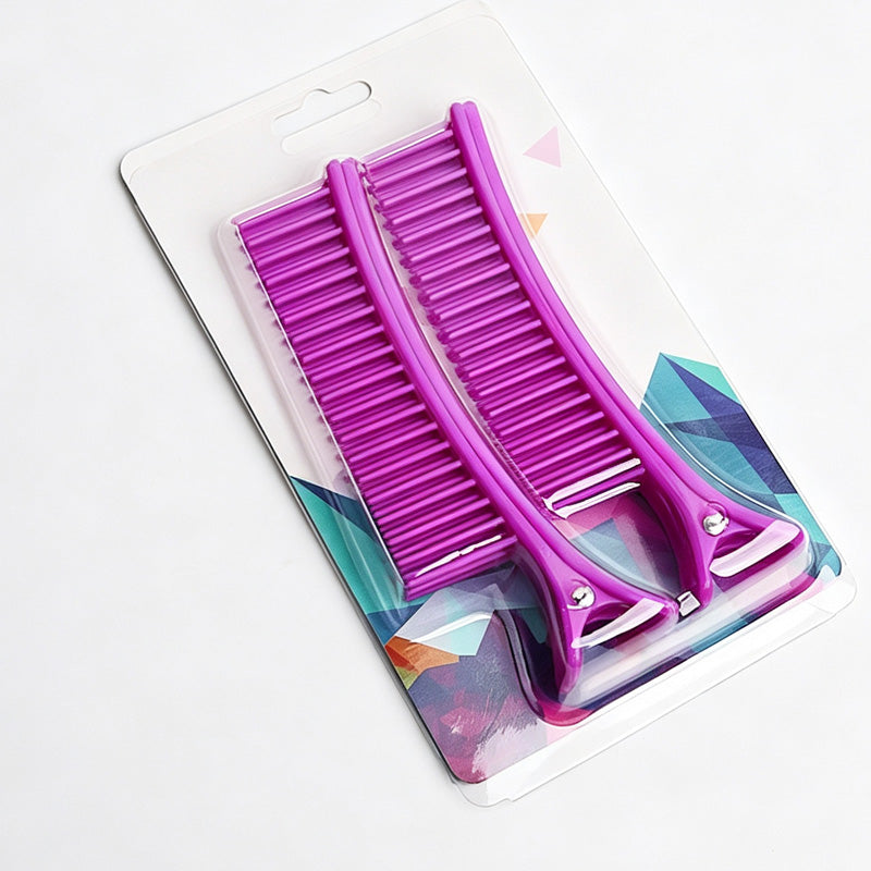 Section Hair Instantly! No-Slip Salon-Grade Comb Clips
