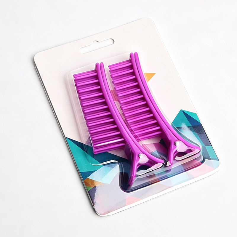 Section Hair Instantly! No-Slip Salon-Grade Comb Clips
