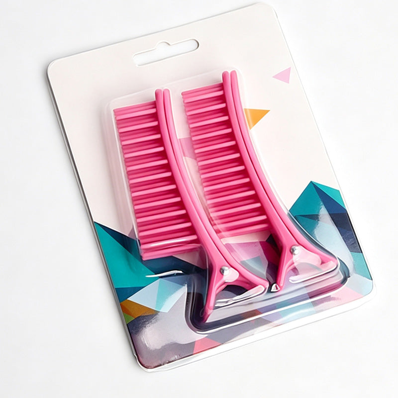 Section Hair Instantly! No-Slip Salon-Grade Comb Clips