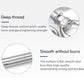 Anchor Anything Instantly! No-Rust 6-Size Expansion Eye Bolt Set
