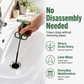 Unclog Drains Instantly! Flexible No-Disassembly Drain Tool
