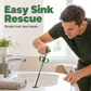 Unclog Drains Instantly! Flexible No-Disassembly Drain Tool