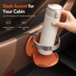 Add Storage Instantly! No-Drill Fold-Flat Car Cup Holder