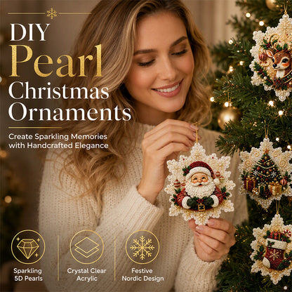 Craft Sparkling Decor Instantly! No-Mess 5D Pearl Ornament Kit