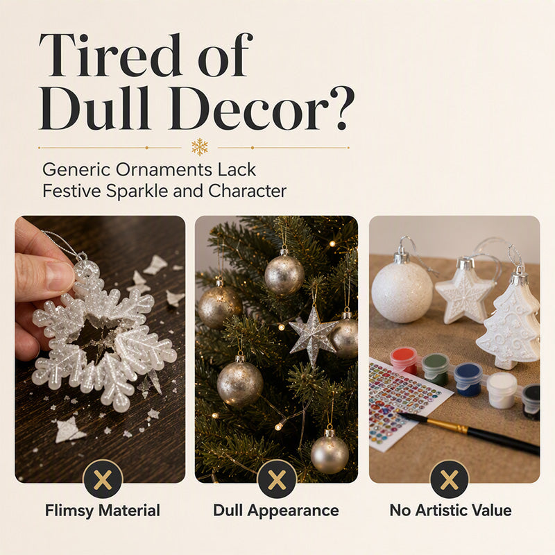 Craft Sparkling Decor Instantly! No-Mess 5D Pearl Ornament Kit