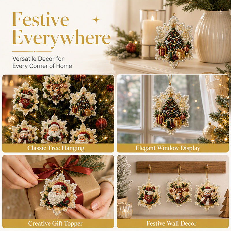Craft Sparkling Decor Instantly! No-Mess 5D Pearl Ornament Kit