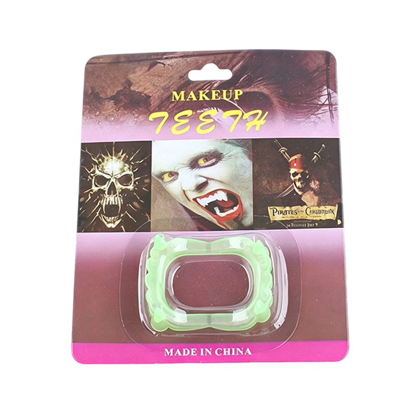Glow Spooky Instantly! No-Fuss Luminous Vampire Fangs