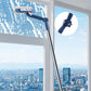 Clean High Windows Instantly! No-Stretch Dual-Side Window Cleaner