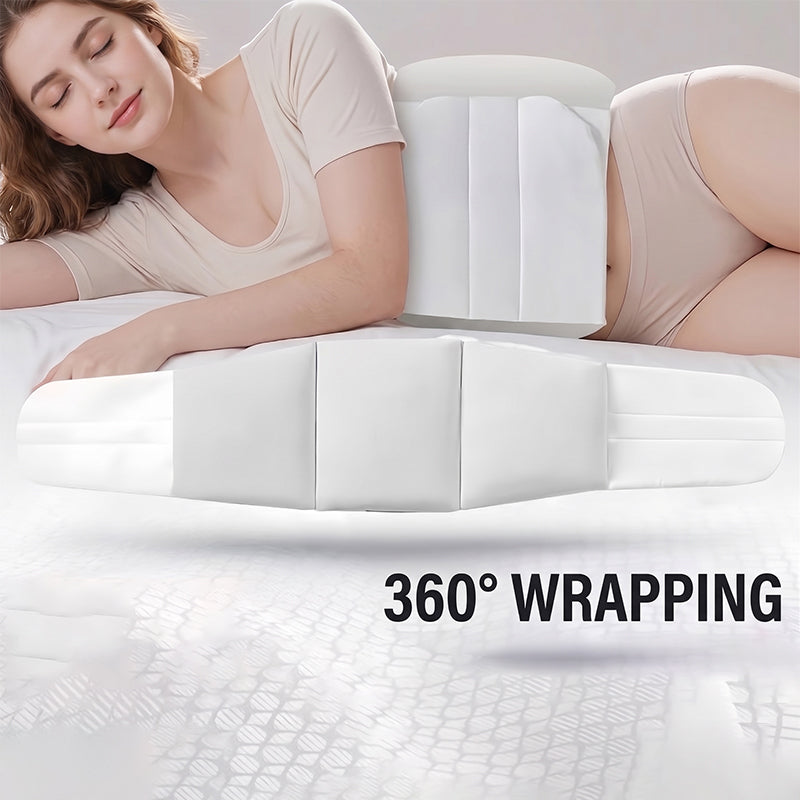 Support Your Back Instantly! No-Slip 360° Wrap Lumbar Pillow