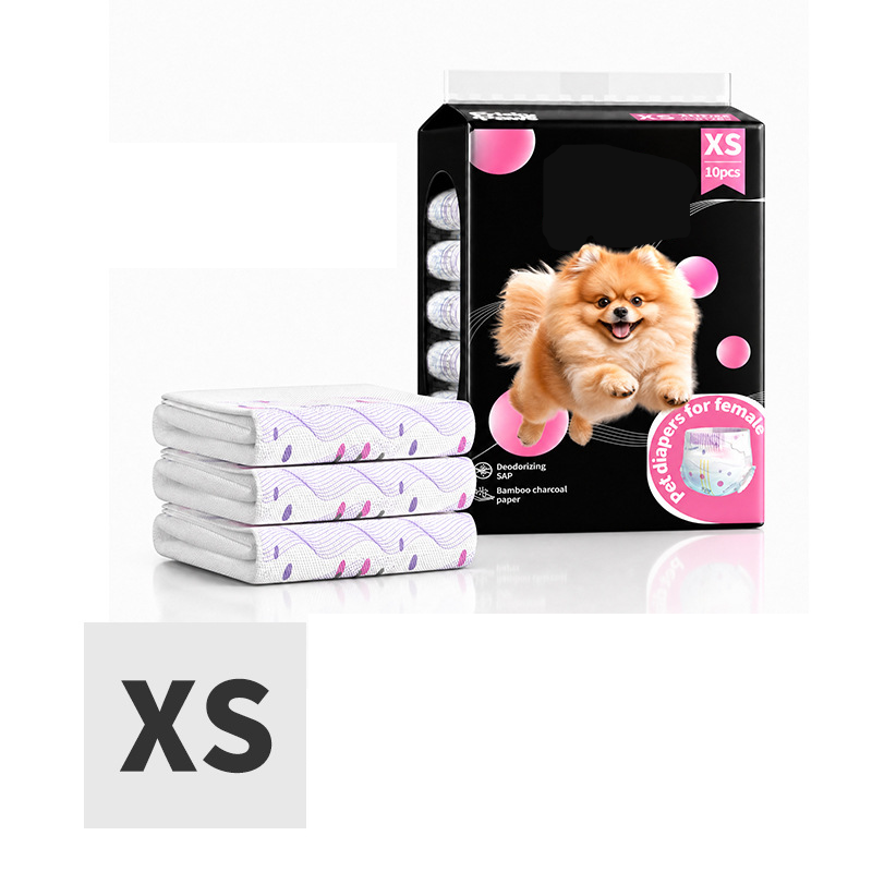 Keep Pets Dry Instantly! No-Leak 7-Layer Bamboo Diapers