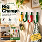 🌶️ Cute Chili-Shaped No-Drill Wall Hooks
