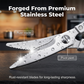 Cut Any Bone Instantly! No-Slip Multi-Function Kitchen Shears