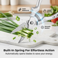 Cut Any Bone Instantly! No-Slip Multi-Function Kitchen Shears