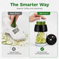 Spiral Any Veggie Instantly! No-Slip 4-in-1 Storage Slicer