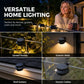 Light Any Fence Instantly! No-Wire Solar Gutter Lamp