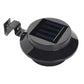 Light Any Fence Instantly! No-Wire Solar Gutter Lamp