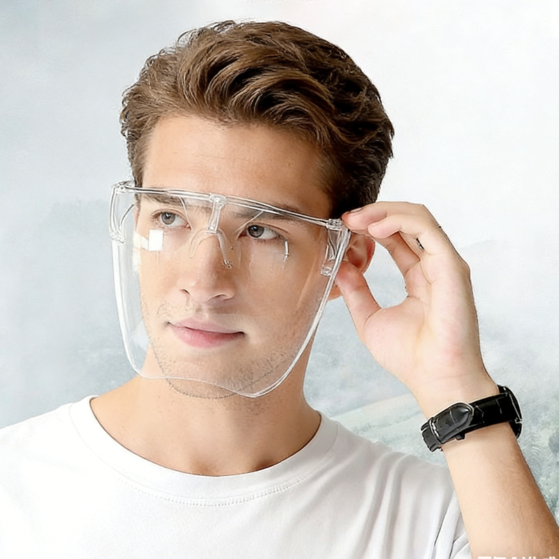 Cover Your Whole Face Instantly! No-Fog Ultra-Light Face Shield