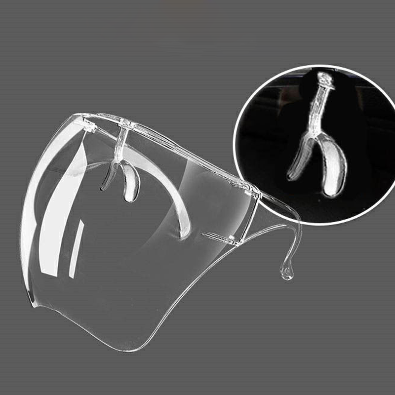 Cover Your Whole Face Instantly! No-Fog Ultra-Light Face Shield
