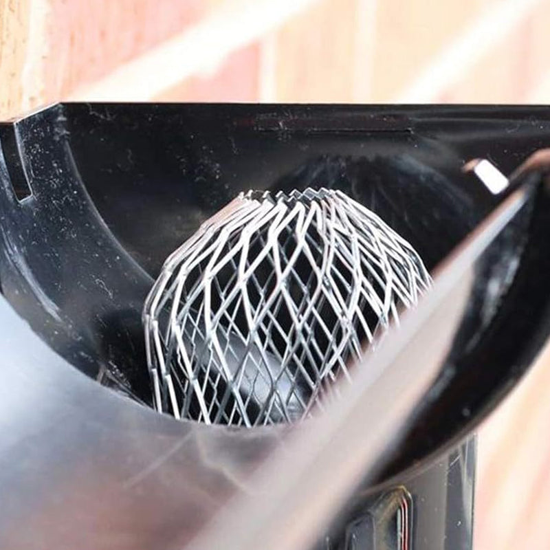 Durable Gutter Downspout Guards – Heavy-Duty Leaf Strainer & Debris Filter for Roof Gutters and Downspouts, Prevents Clogging from Leaves, Twigs, and Roof Debris