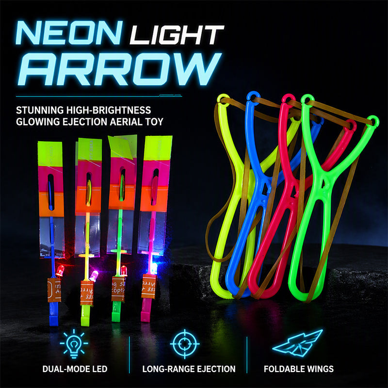 Light Up the Sky Instantly! No-Dark LED Slingshot