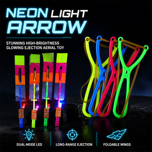Light Up the Sky Instantly! No-Dark LED Slingshot