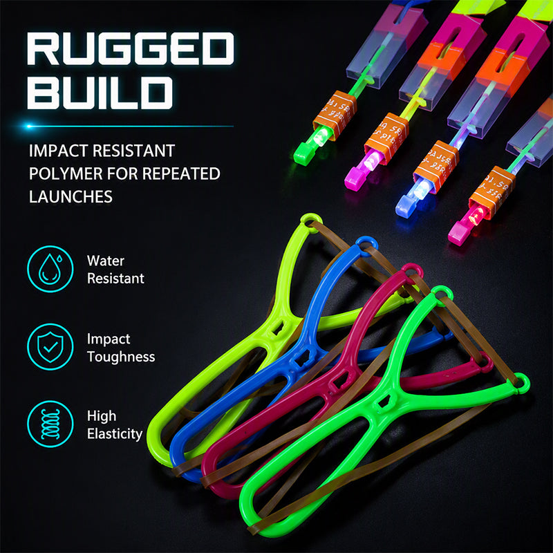 Light Up the Sky Instantly! No-Dark LED Slingshot