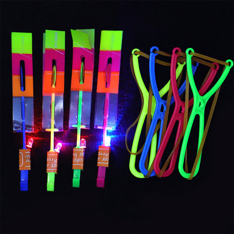 Light Up the Sky Instantly! No-Dark LED Slingshot