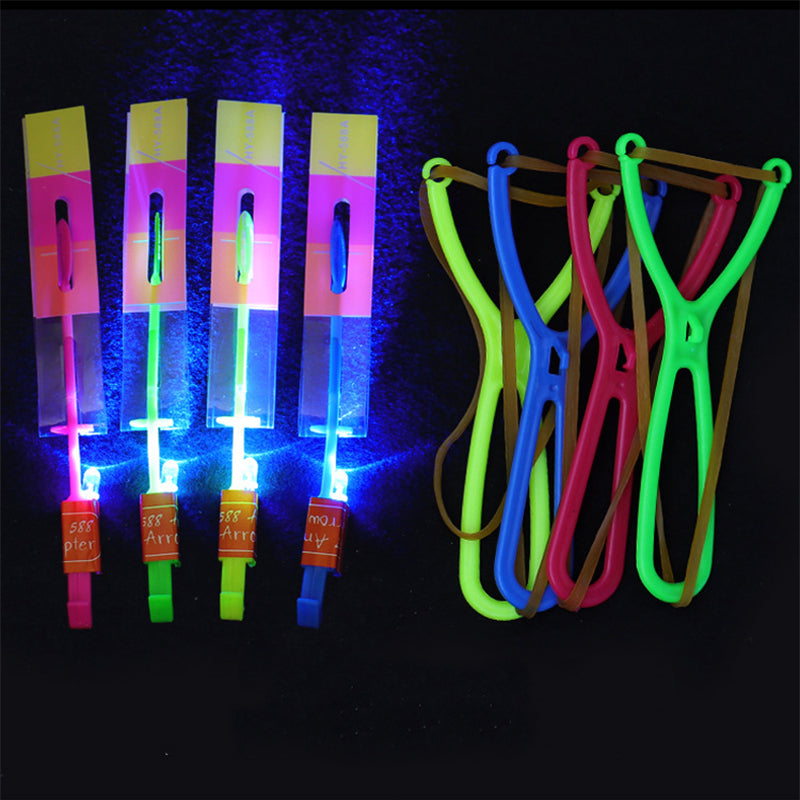 Light Up the Sky Instantly! No-Dark LED Slingshot