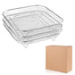 Cook 3 Layers Instantly! Stackable Stainless Steel Air Fryer Rack