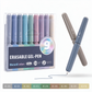 Write & Erase Instantly! No-Mess 8-Color Erasable Gel Pens
