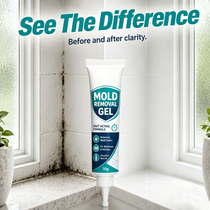 Remove Mold Instantly! No-Scrub Precision Gel