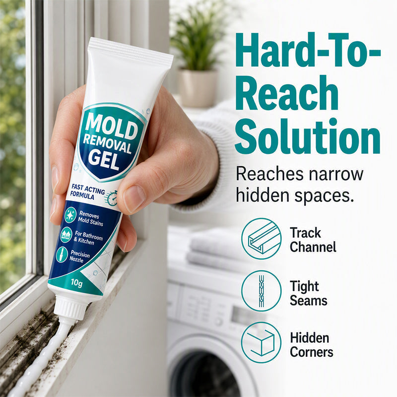 Remove Mold Instantly! No-Scrub Precision Gel