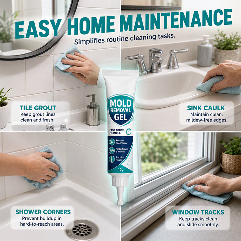 Remove Mold Instantly! No-Scrub Precision Gel
