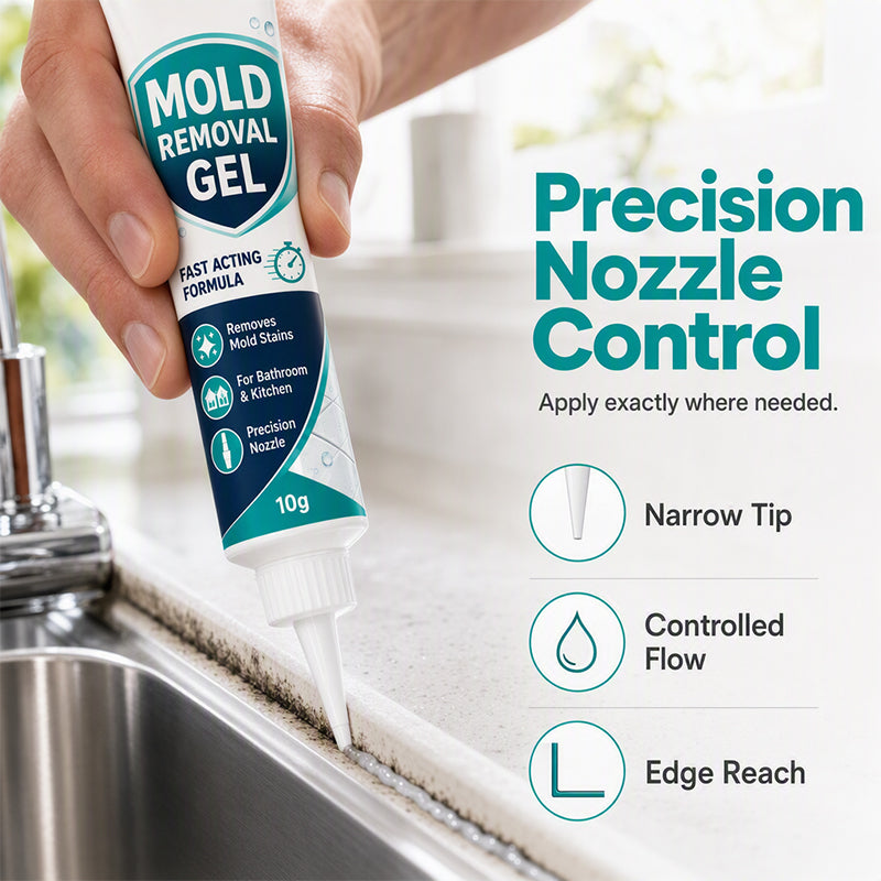 Remove Mold Instantly! No-Scrub Precision Gel