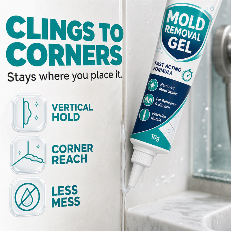 Remove Mold Instantly! No-Scrub Precision Gel