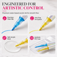 Create Fine Nail Art Instantly! 12-Color 0.7mm Detail Pen Set