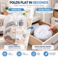 Organize Laundry Instantly! No-Clutter Collapsible Mesh Hamper