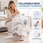 Organize Laundry Instantly! No-Clutter Collapsible Mesh Hamper