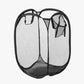 Organize Laundry Instantly! No-Clutter Collapsible Mesh Hamper