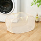 Organize Laundry Instantly! No-Clutter Collapsible Mesh Hamper