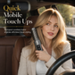 Style Hair Instantly! No-Cord 2-in-1 Straightener Brush