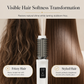 Style Hair Instantly! No-Cord 2-in-1 Straightener Brush