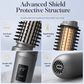 Style Hair Instantly! No-Cord 2-in-1 Straightener Brush