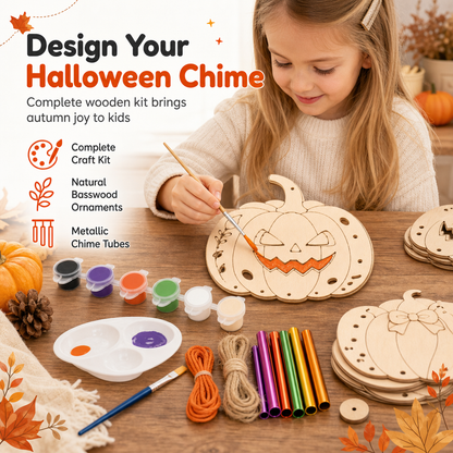 Craft Your Own Pumpkin Instantly! No-Fuss Wood DIY Kit