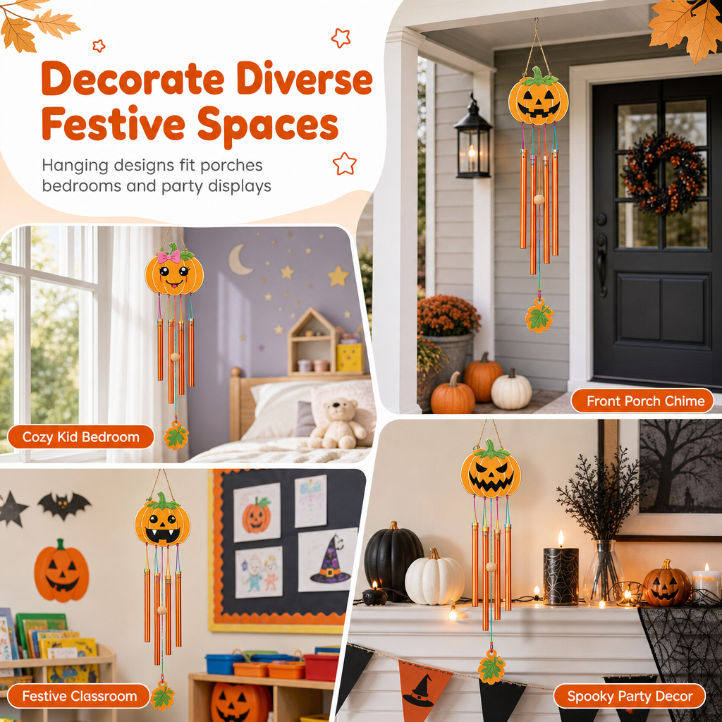 Craft Your Own Pumpkin Instantly! No-Fuss Wood DIY Kit