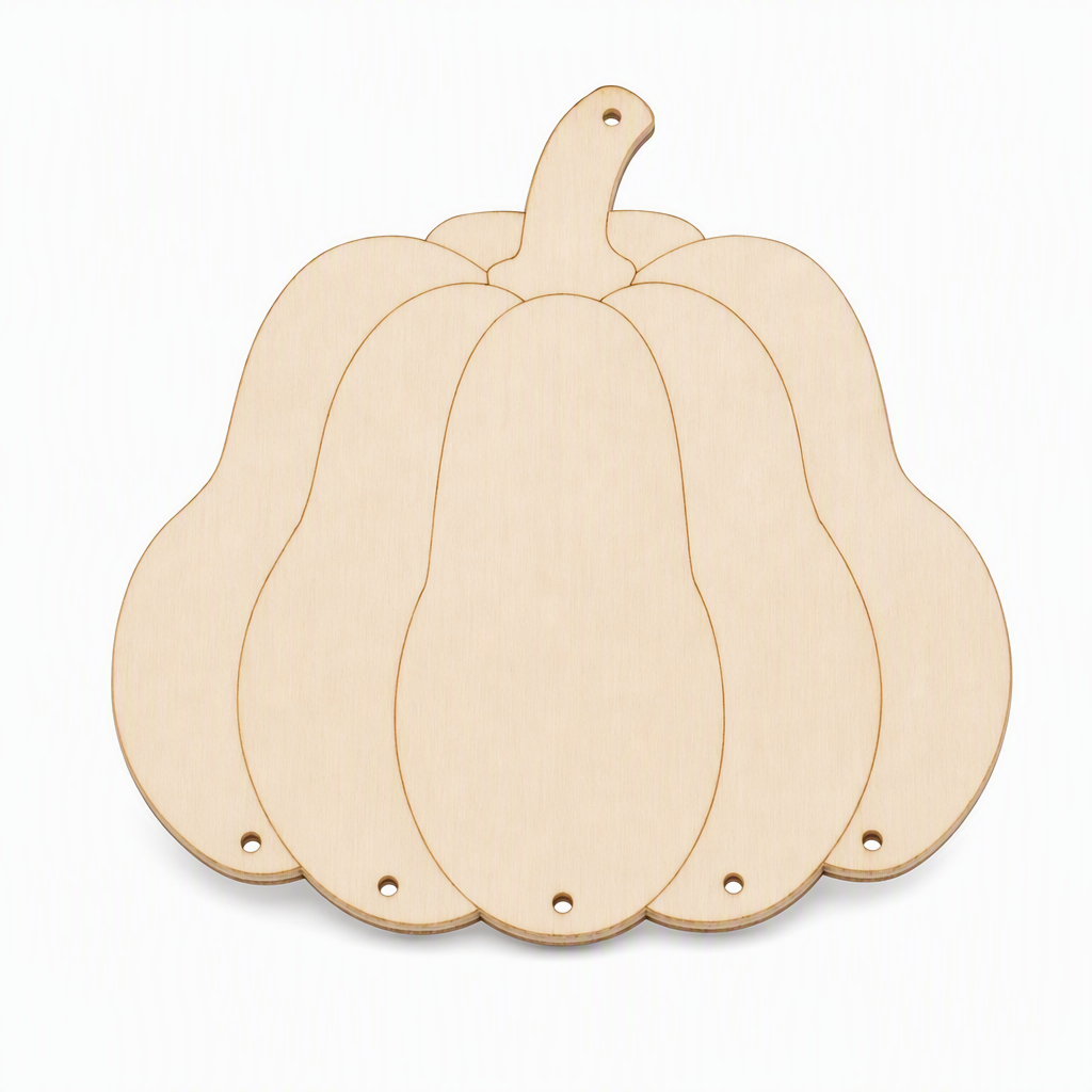 Craft Your Own Pumpkin Instantly! No-Fuss Wood DIY Kit