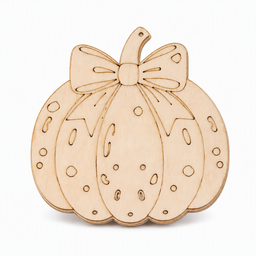 Craft Your Own Pumpkin Instantly! No-Fuss Wood DIY Kit