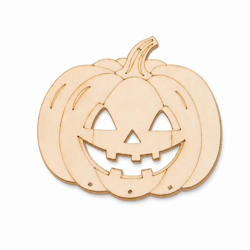 Craft Your Own Pumpkin Instantly! No-Fuss Wood DIY Kit